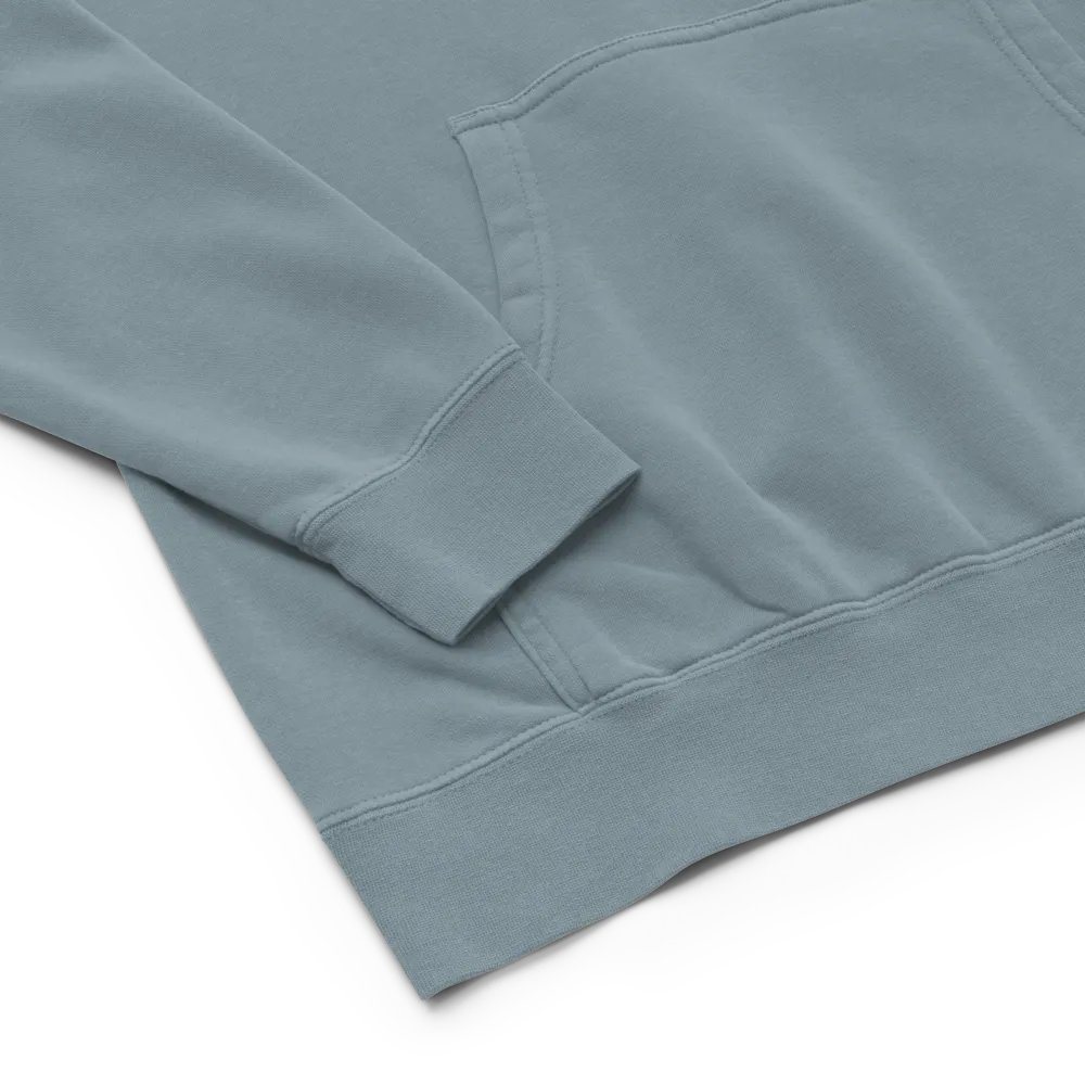 *still* on the spectrum (L.C. brown bubble design 2) embroidered pigment hoodie product image (10)