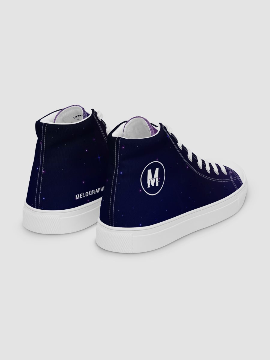Grape Galaxy Quest - Women's High Tops | #MadeByMELO product image (7)