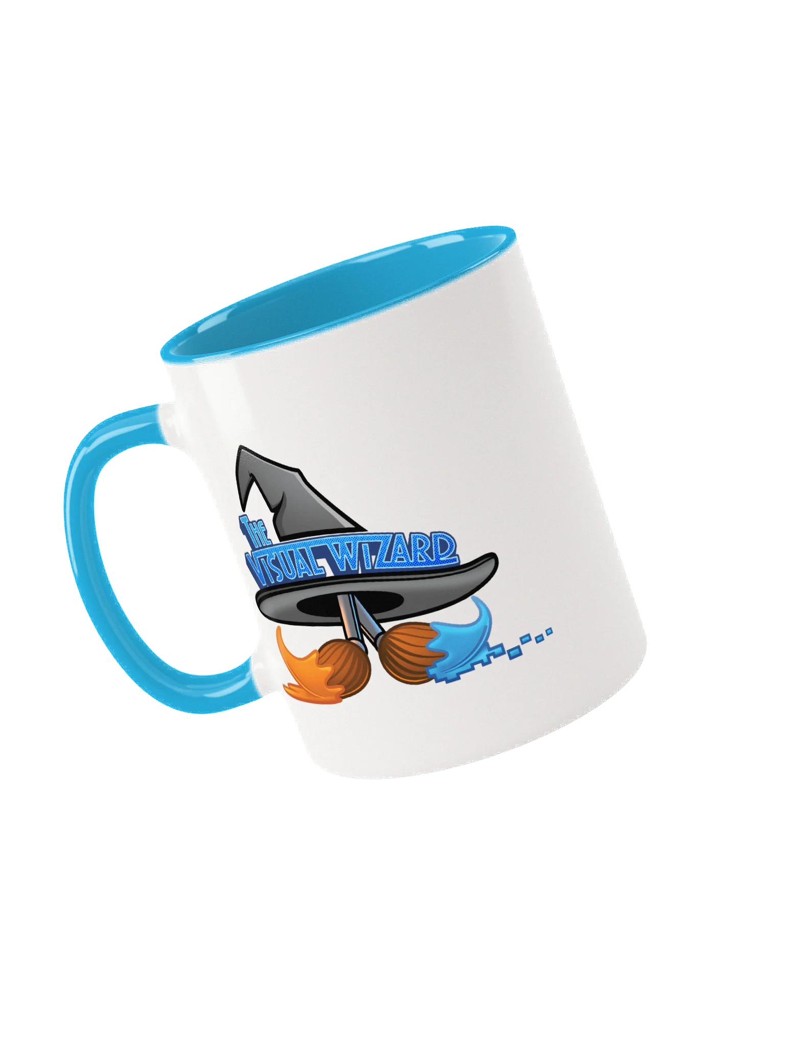 The Viz Wiz Logo (Full Color) Ambidextrous Coffee Mug of Holding product image (3)