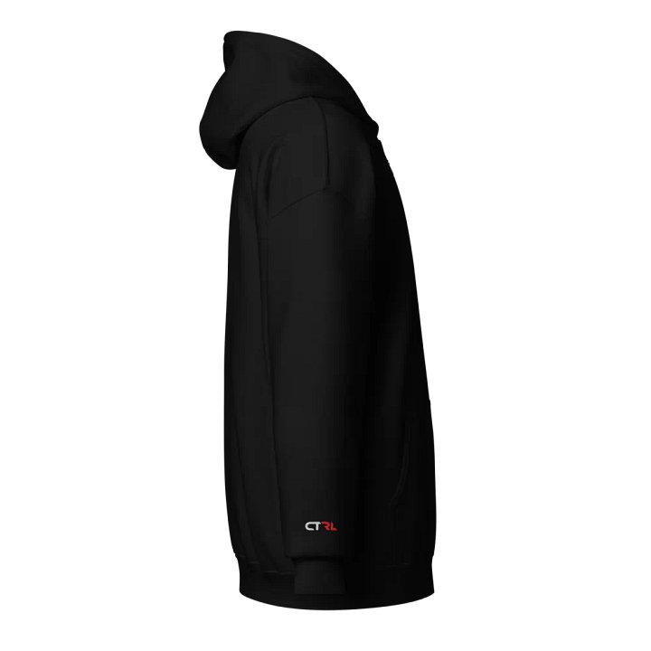 CTRL Zip Hoodie (white logo) product image (2)