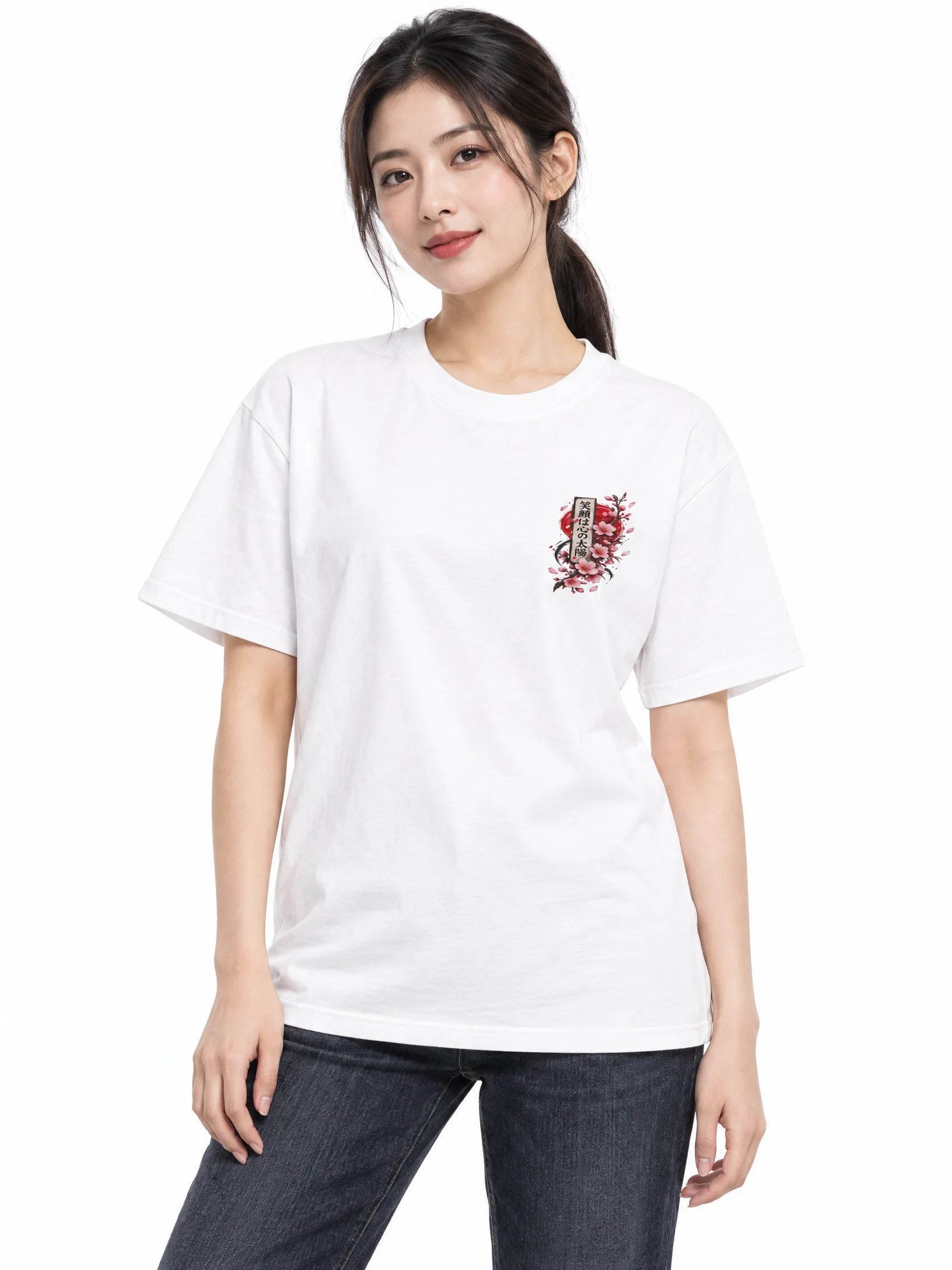 Japanese Koi Fish Katana T-Shirt | Sakura Streetwear Tee product image (5)