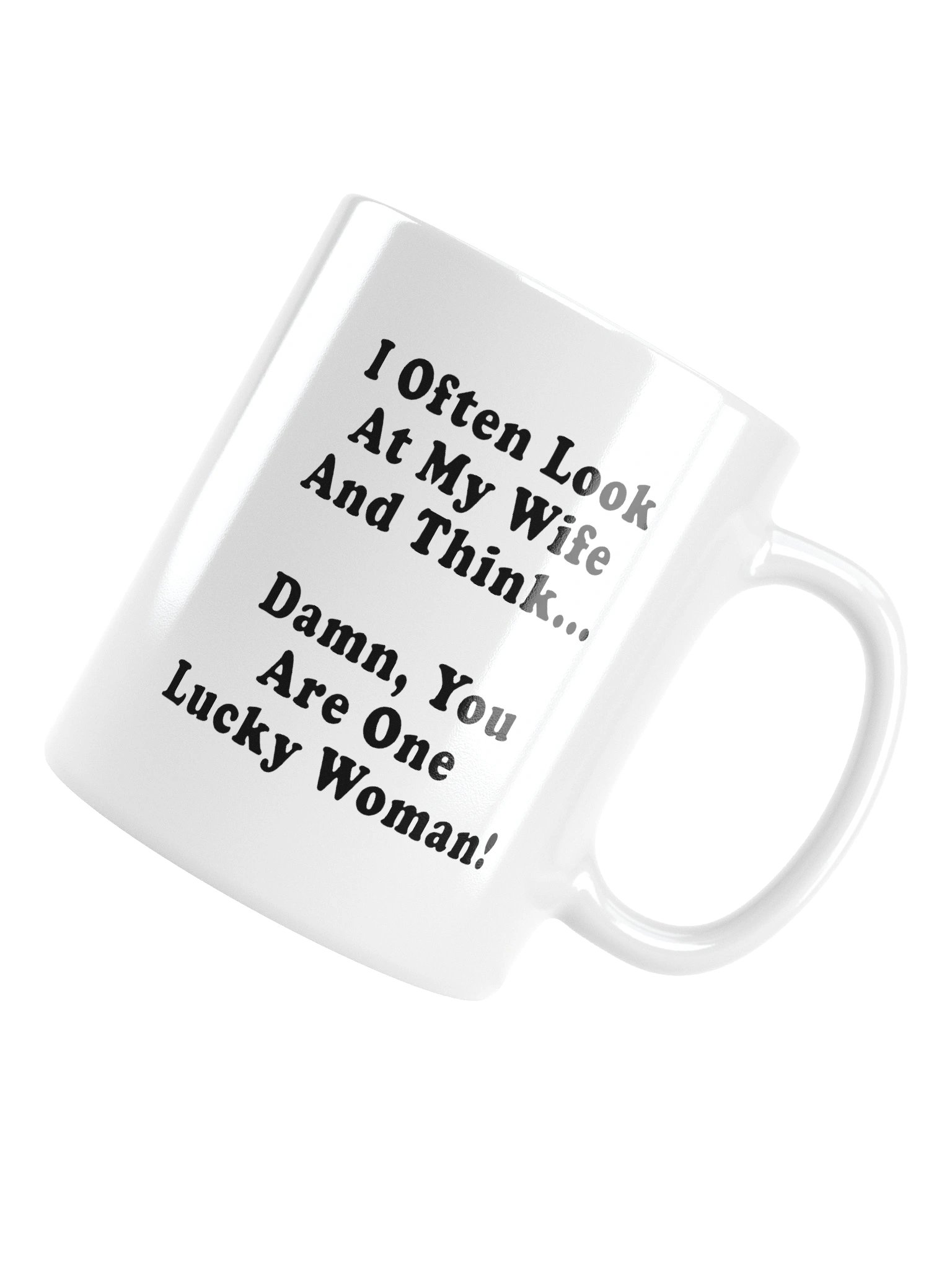 Funny Husband Lucky Wife Mug product image (13)