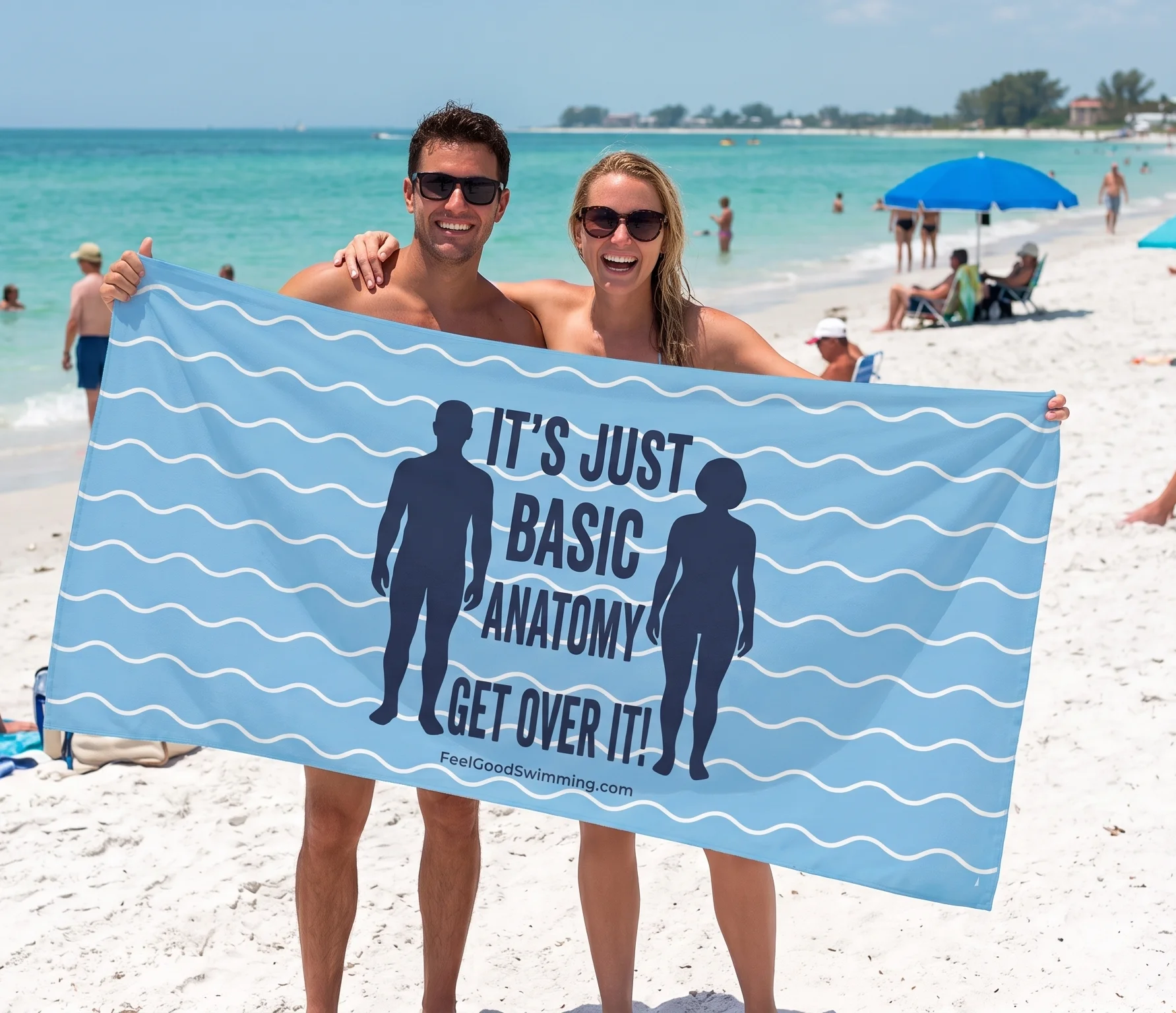 Basic Anatomy Beach Towel product image (1)