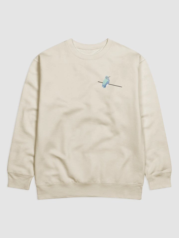 Geometric Blue Bird Sweatshirt product image (4)