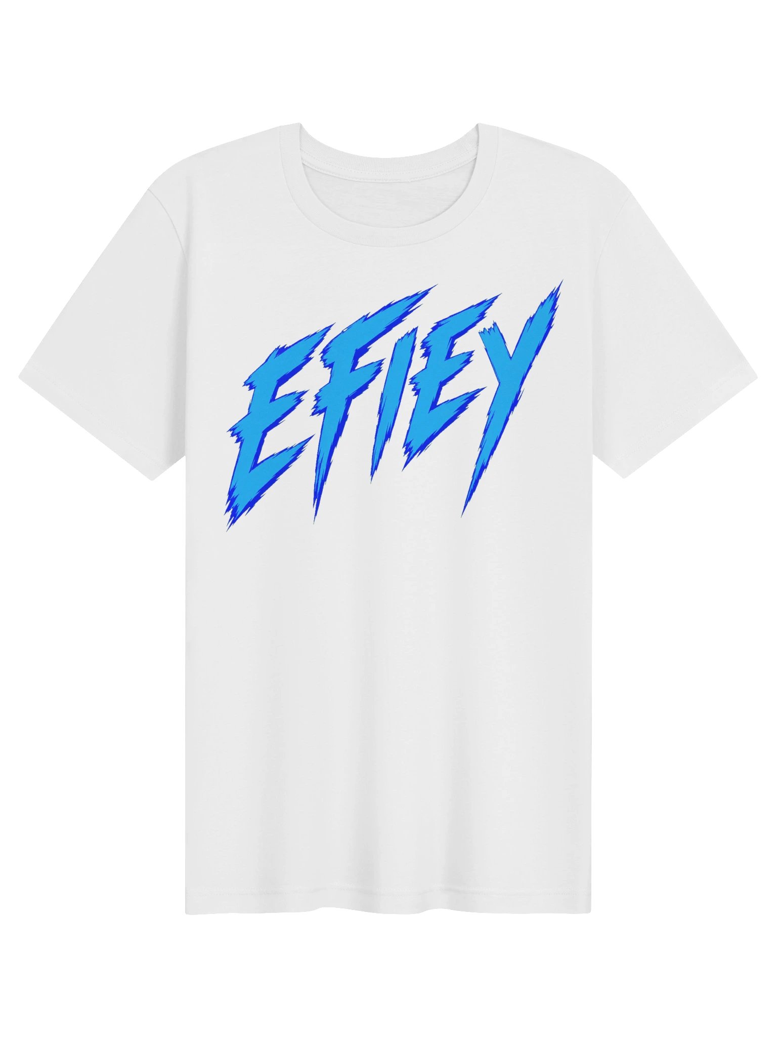 EFIEY Blue Brush T-Shirt product image (1)