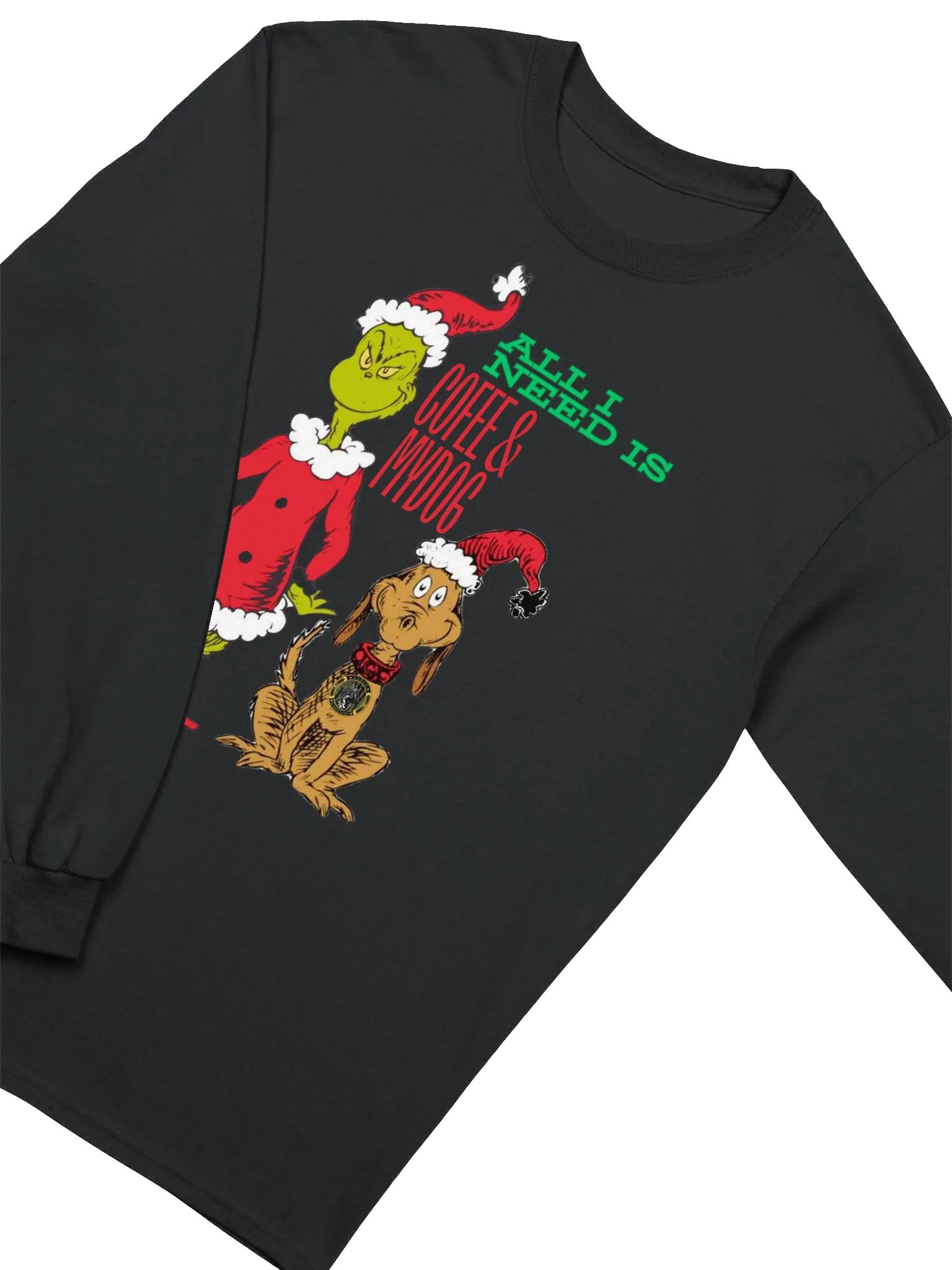 Sable Warriors Holiday Service Dog Long Sleeve: Helps Pair Veterans With A Service Dog product image (3)