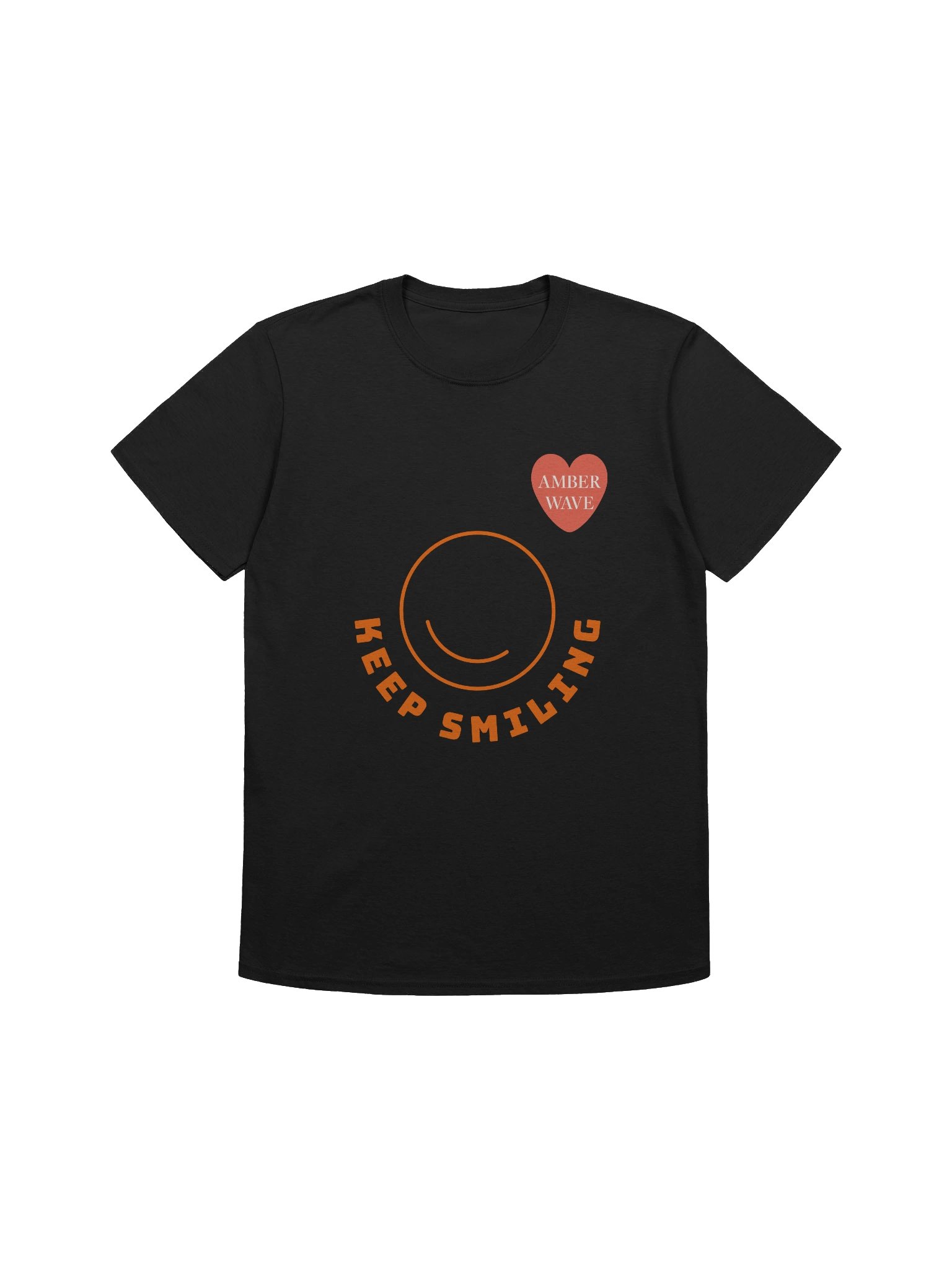CHARITY - Amber Wave 'Keep Smiling' Tee product image (1)