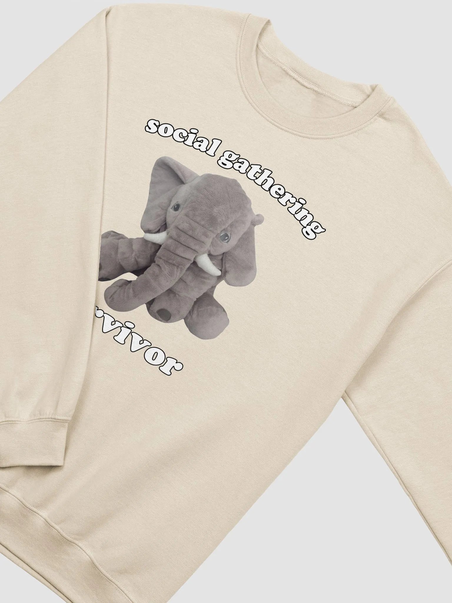 Social gathering survivor Crewneck product image (2)