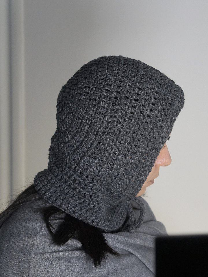 Trendy balaclava Crochet pattern product image (2)