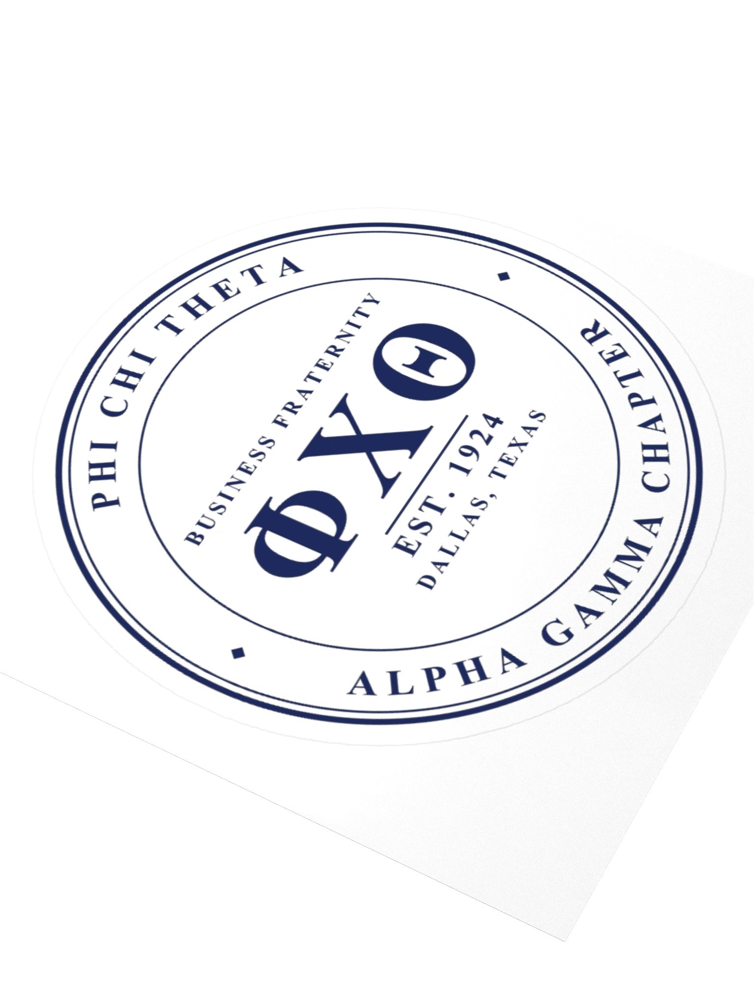 Phi Chi Theta Sticker product image (3)