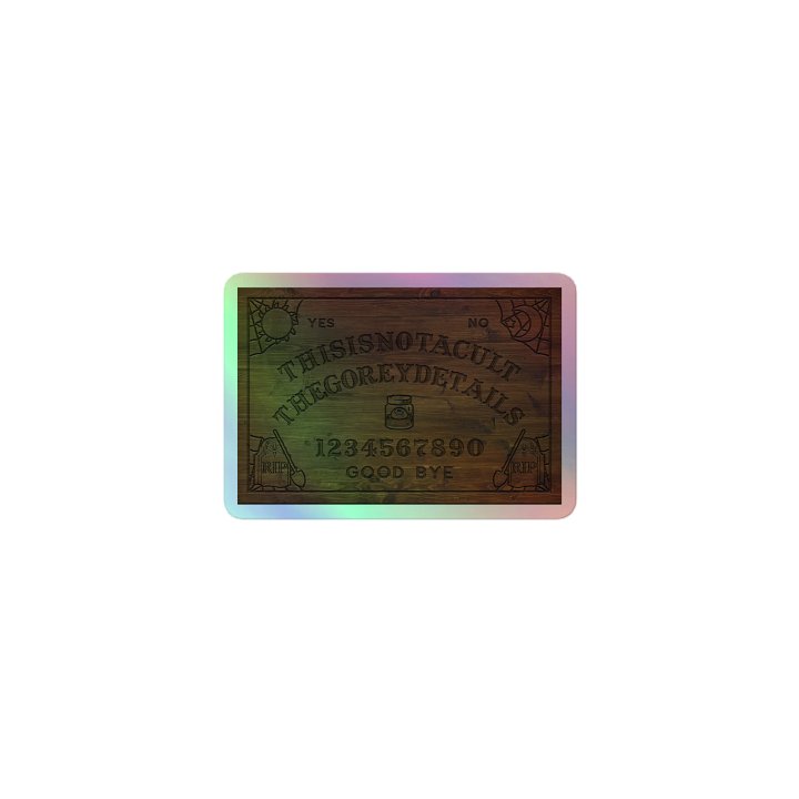 I'm Board - Kiss-Cut Holographic Sticker Sheet product image (1)