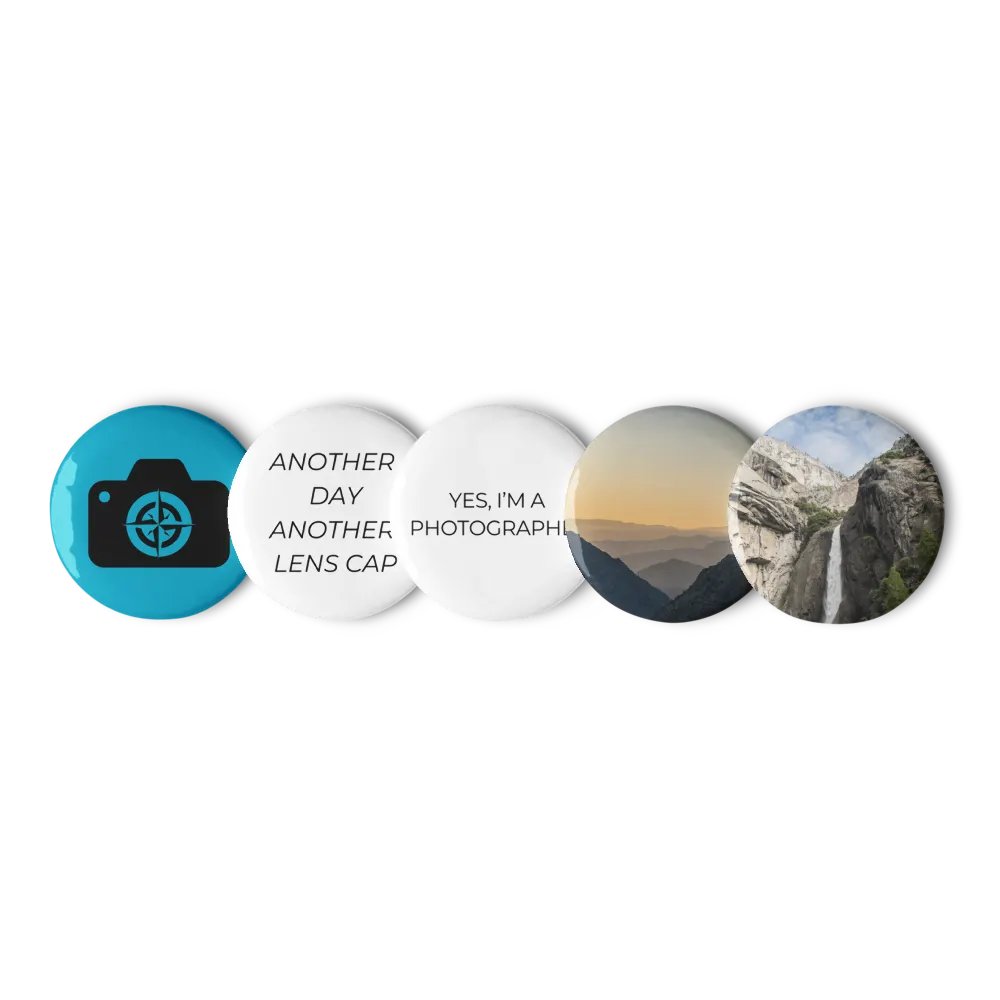 Photographer Button Pins product image (3)