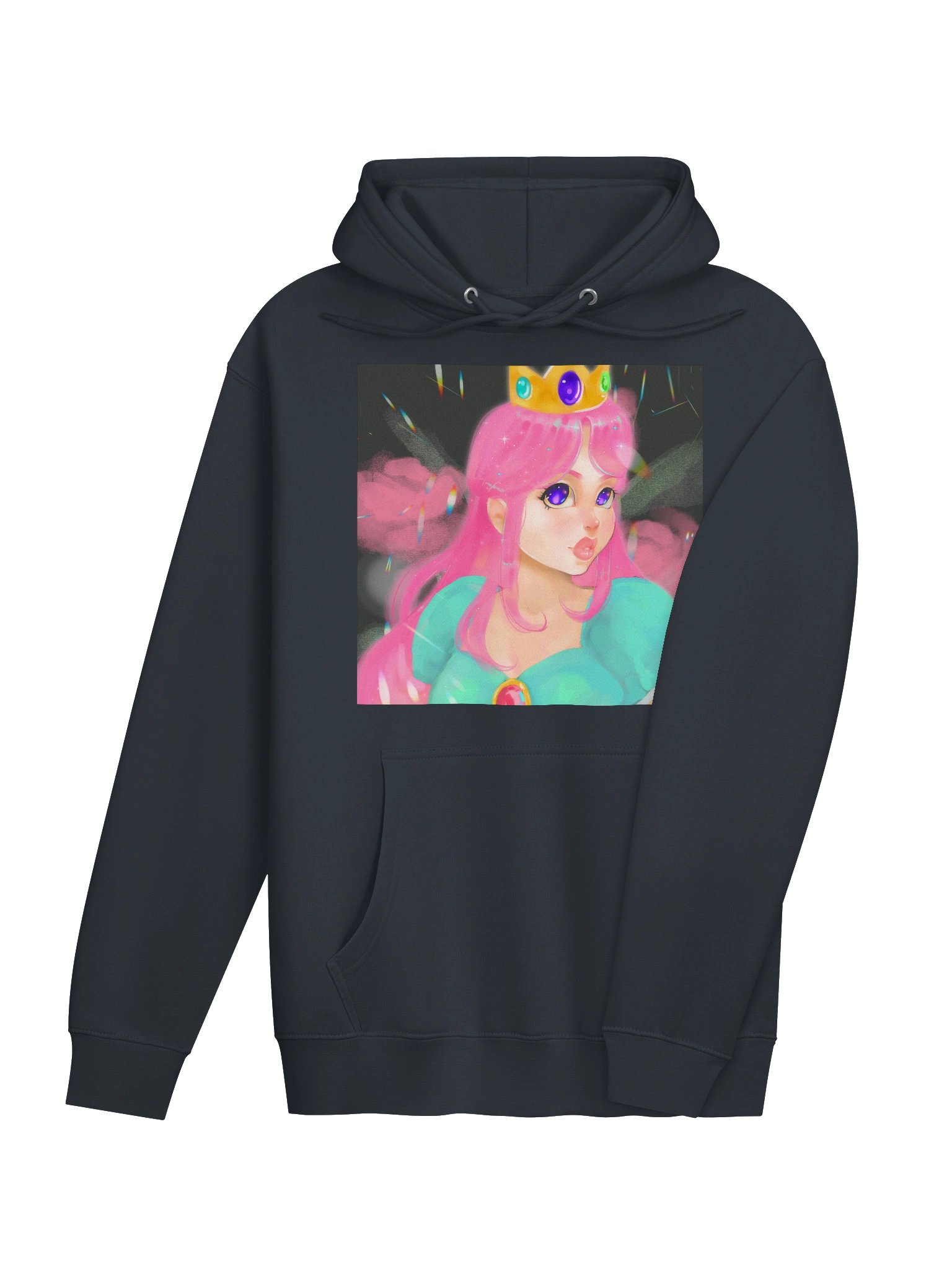 Princess Rosethorn Profile Large Print Hoodie product image (26)