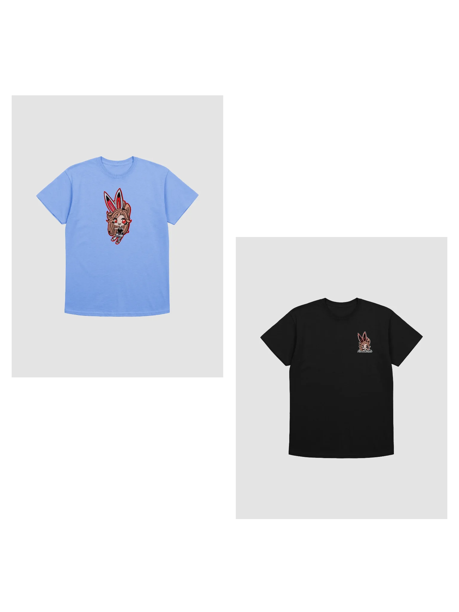 Battle Bunny Chibi Bundle - tees x2 product image (1)