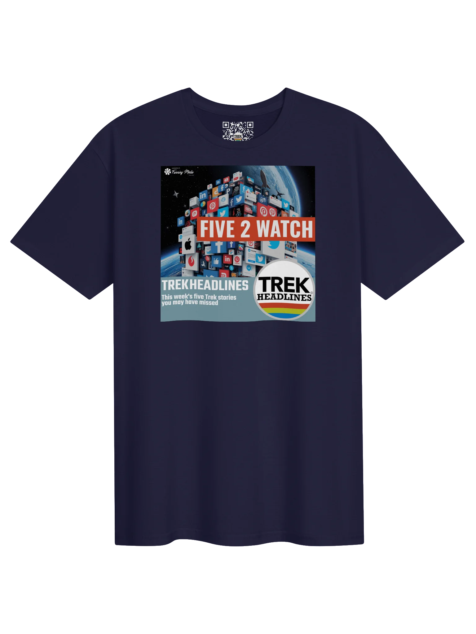 TekHeadlines Five 2 Watch Podcast Tee product image (1)