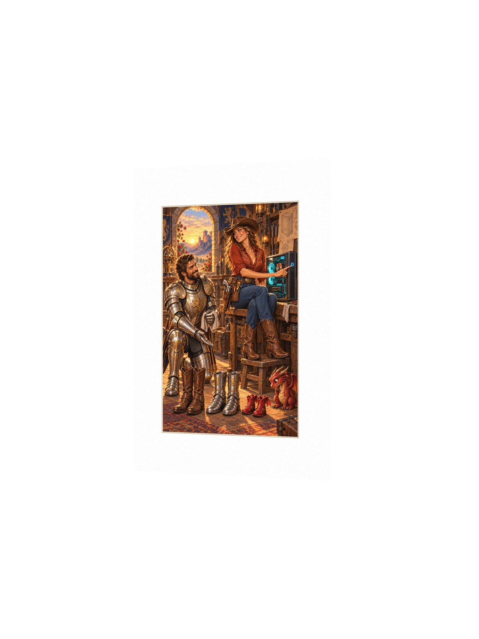 Boot Sequence Small Art Print product image (2)