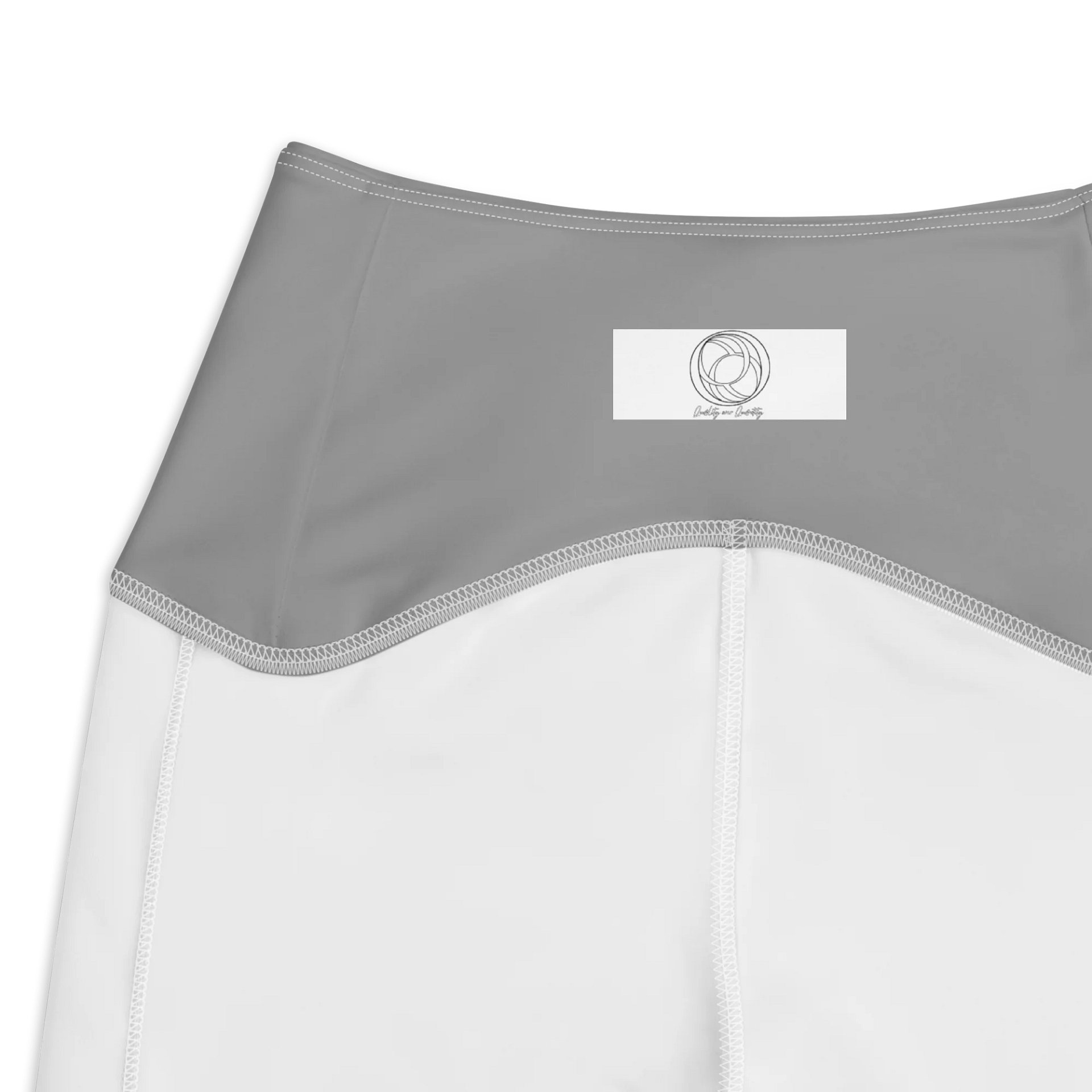 "Qu@lity He@rt" Leggings (Grey) product image (3)