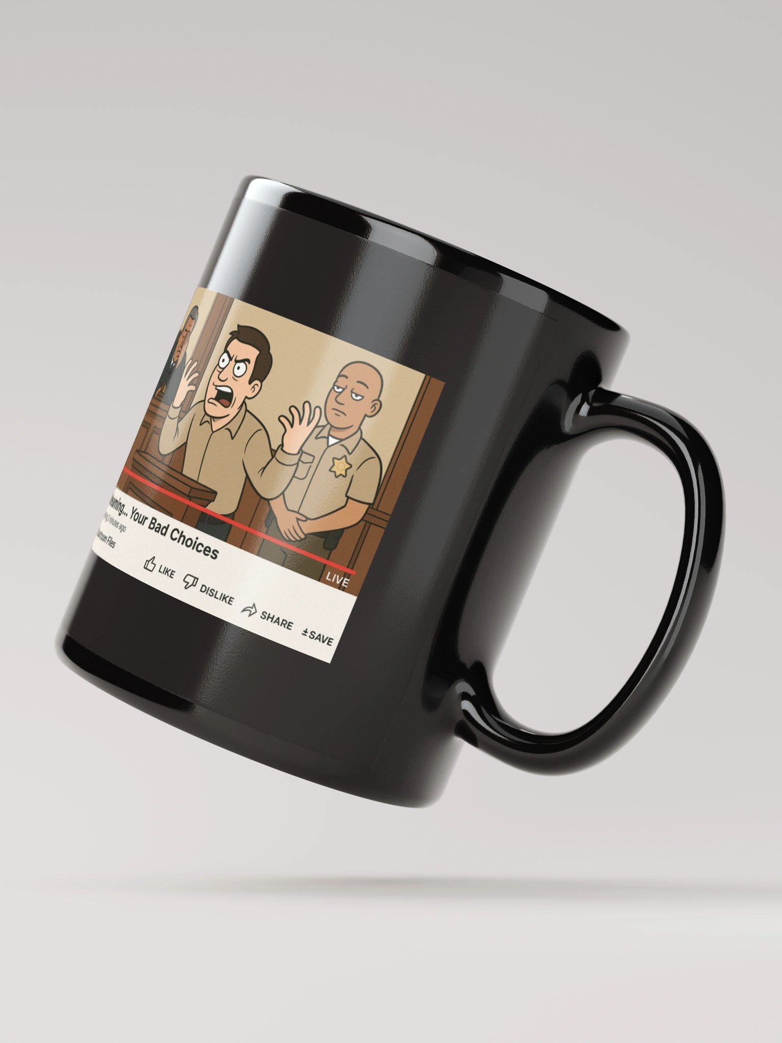 Now Streaming... Your Bad Choices Coffee Mug product image (4)