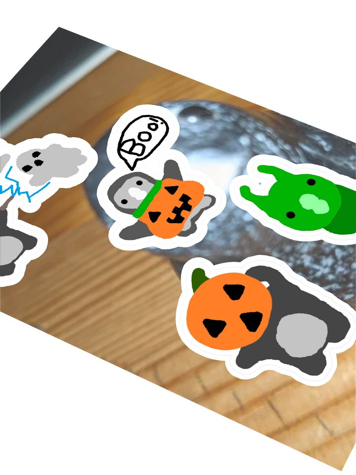 Hubert Halloween Sticker Sheet product image (2)