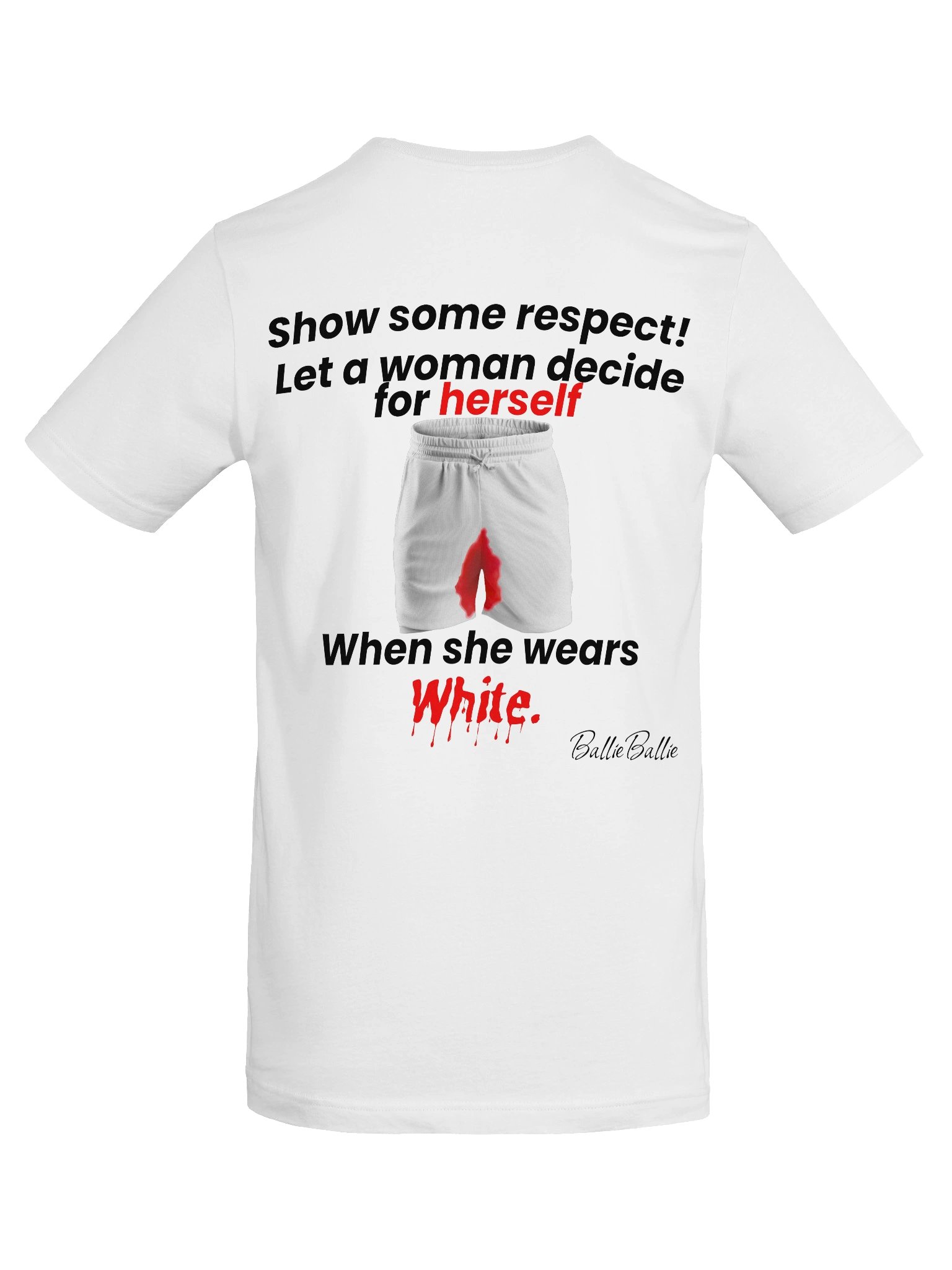 Show some respect! Let a woman decide for herself when she wears white. product image (8)