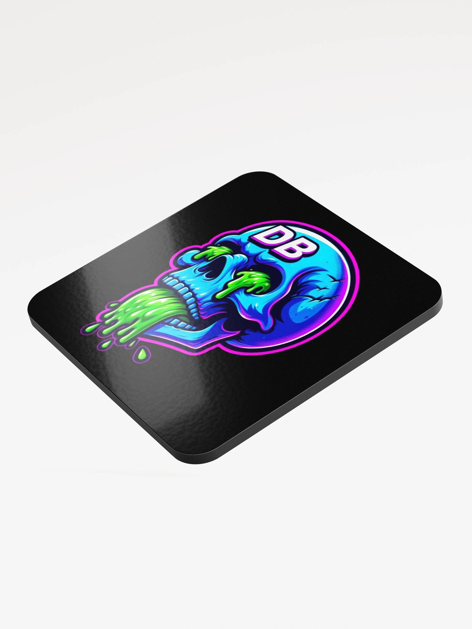"Sick" Premium Glossed Cork Coaster product image (2)