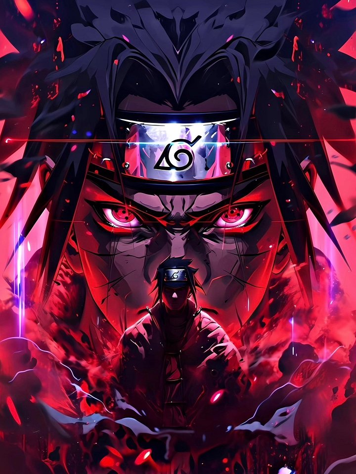 Sasuke Wrath Of The Sharigan Metal Print product image (1)
