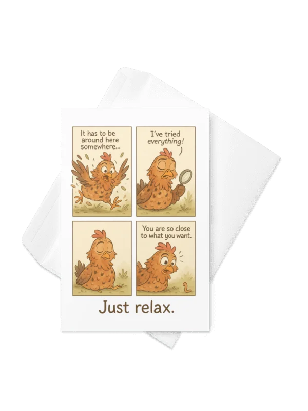 Just Relax - Card product image (3)