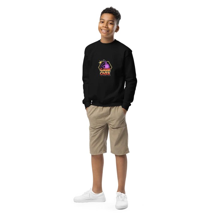 Game Over Bomb Kids Sweatshirt product image (1)