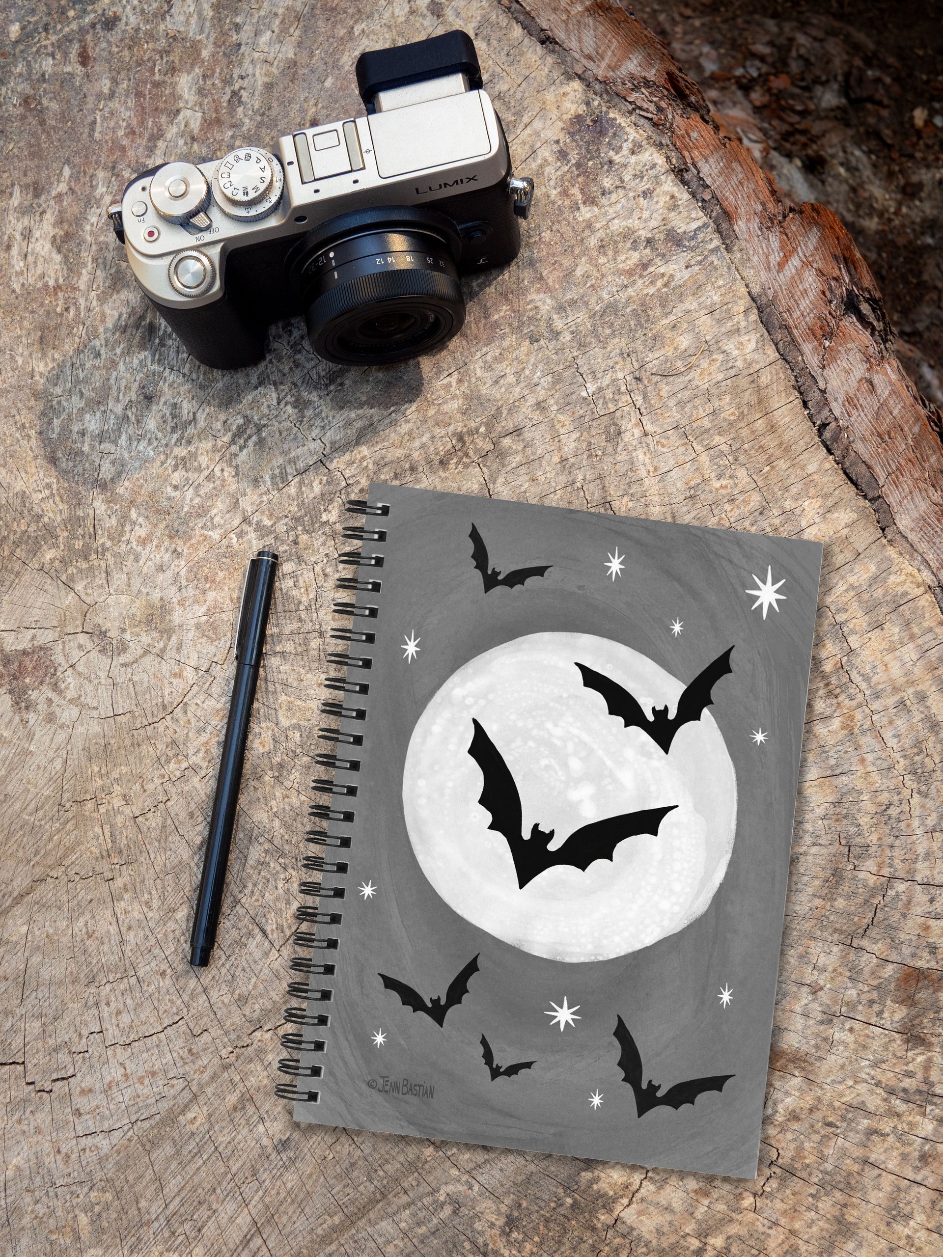 SPIRAL BOUND NOTEBOOK - BATS product image (2)