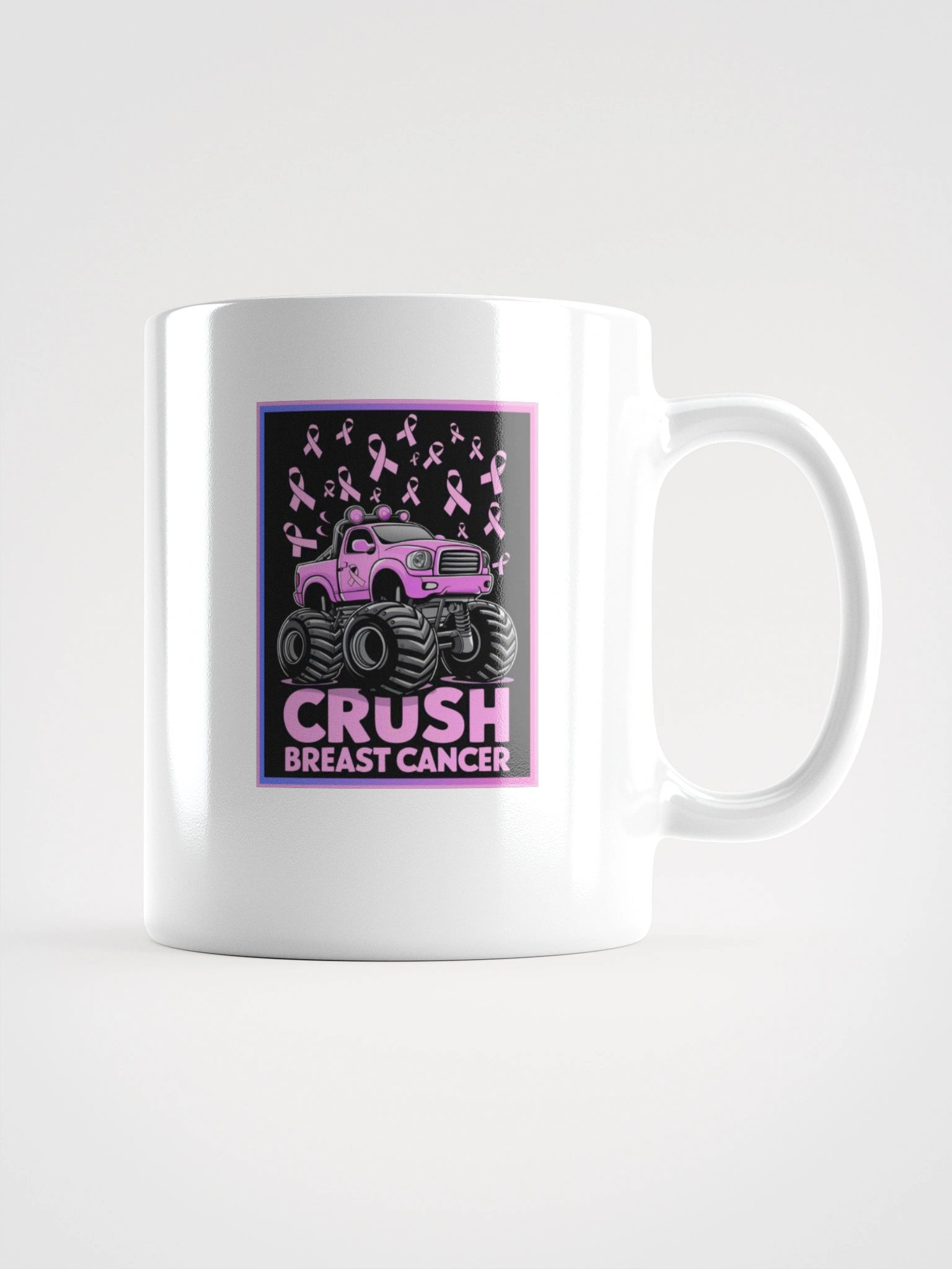 "CRUSH BREAST CANCER" Mug product image (1)