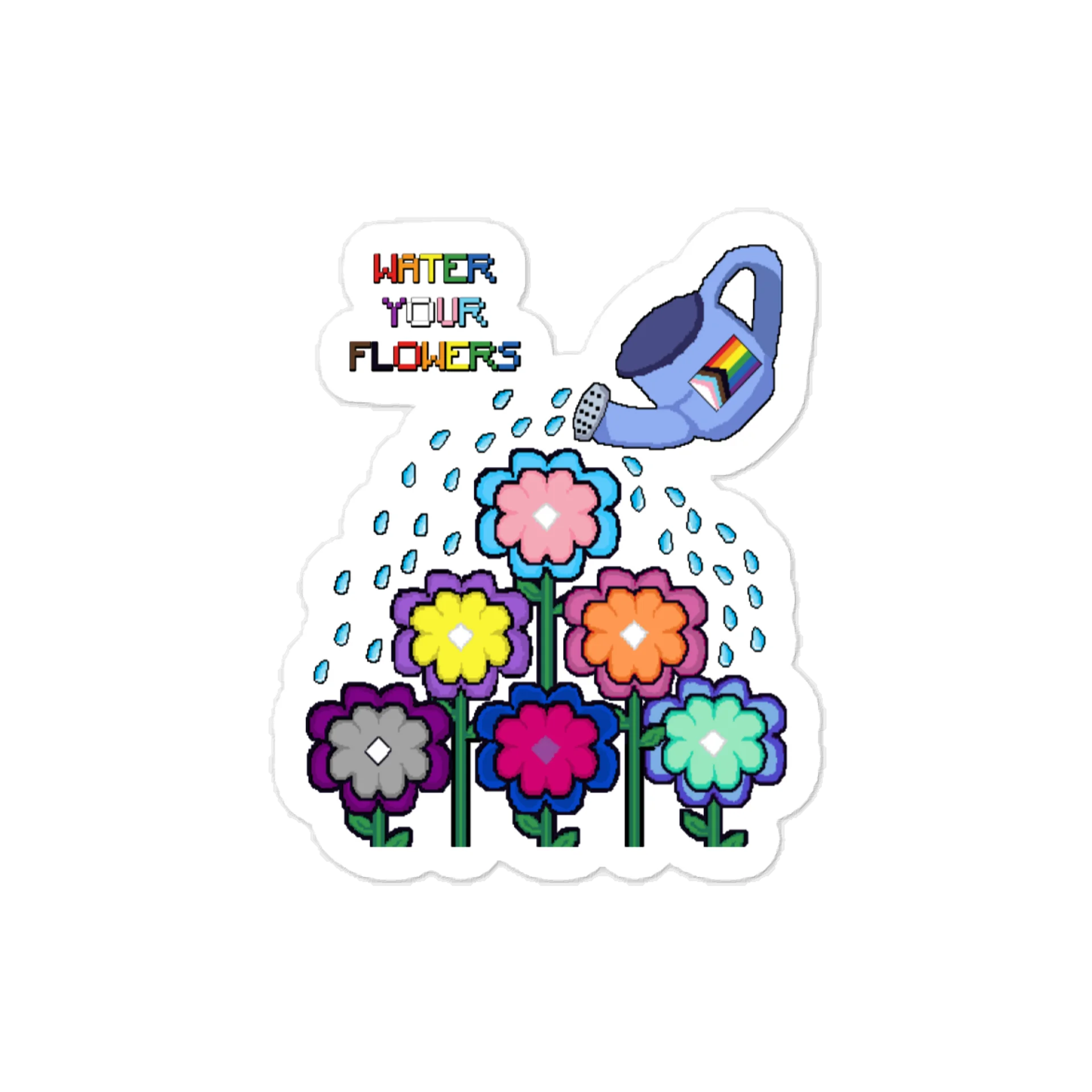 Water Your Flowers Sticker product image (1)