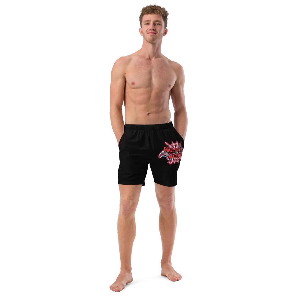 NinjaSpidey Black Swim Trunks product image (10)