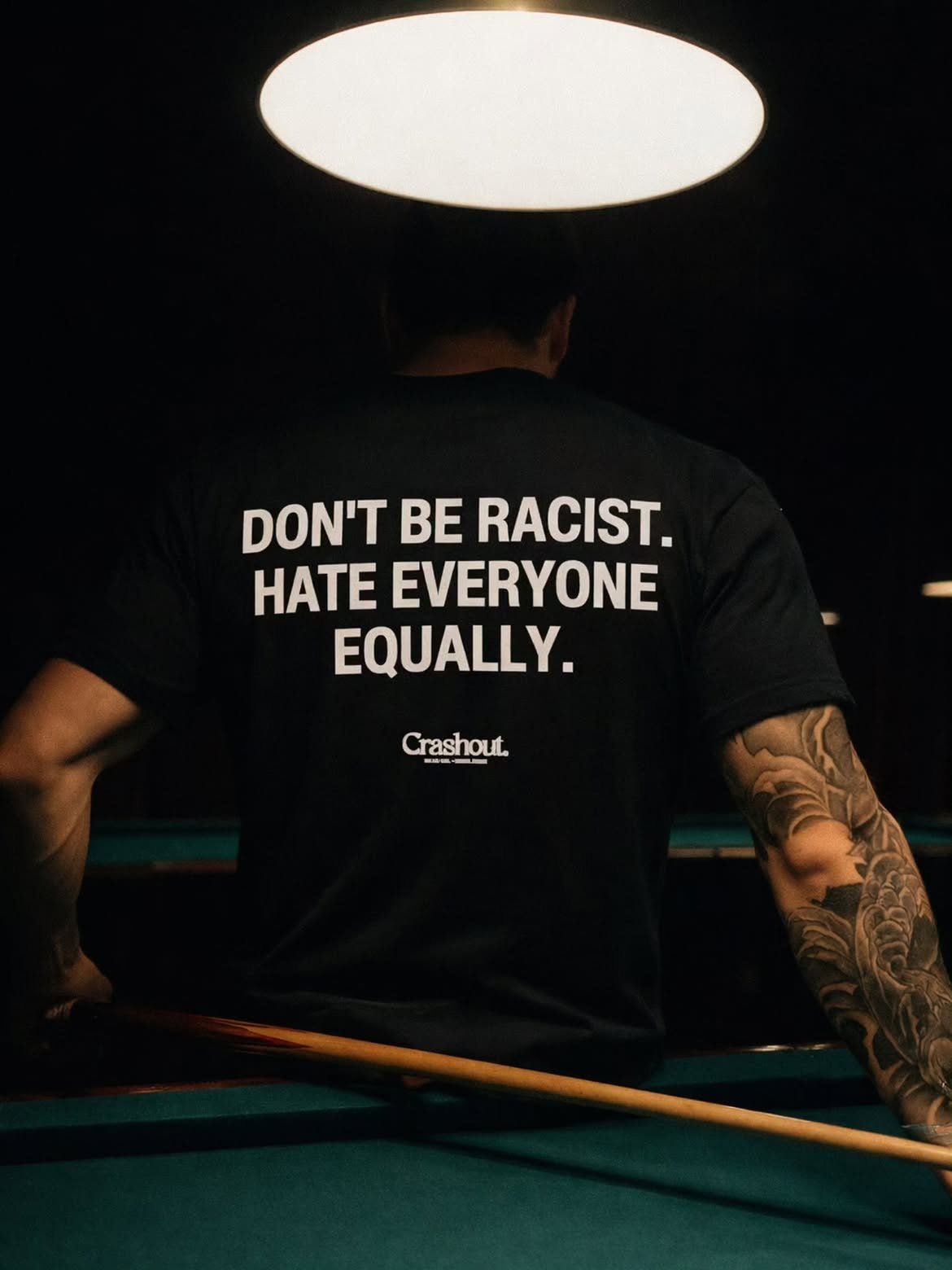 Don’t Be Racist, Hate Equally Tee product image (4)