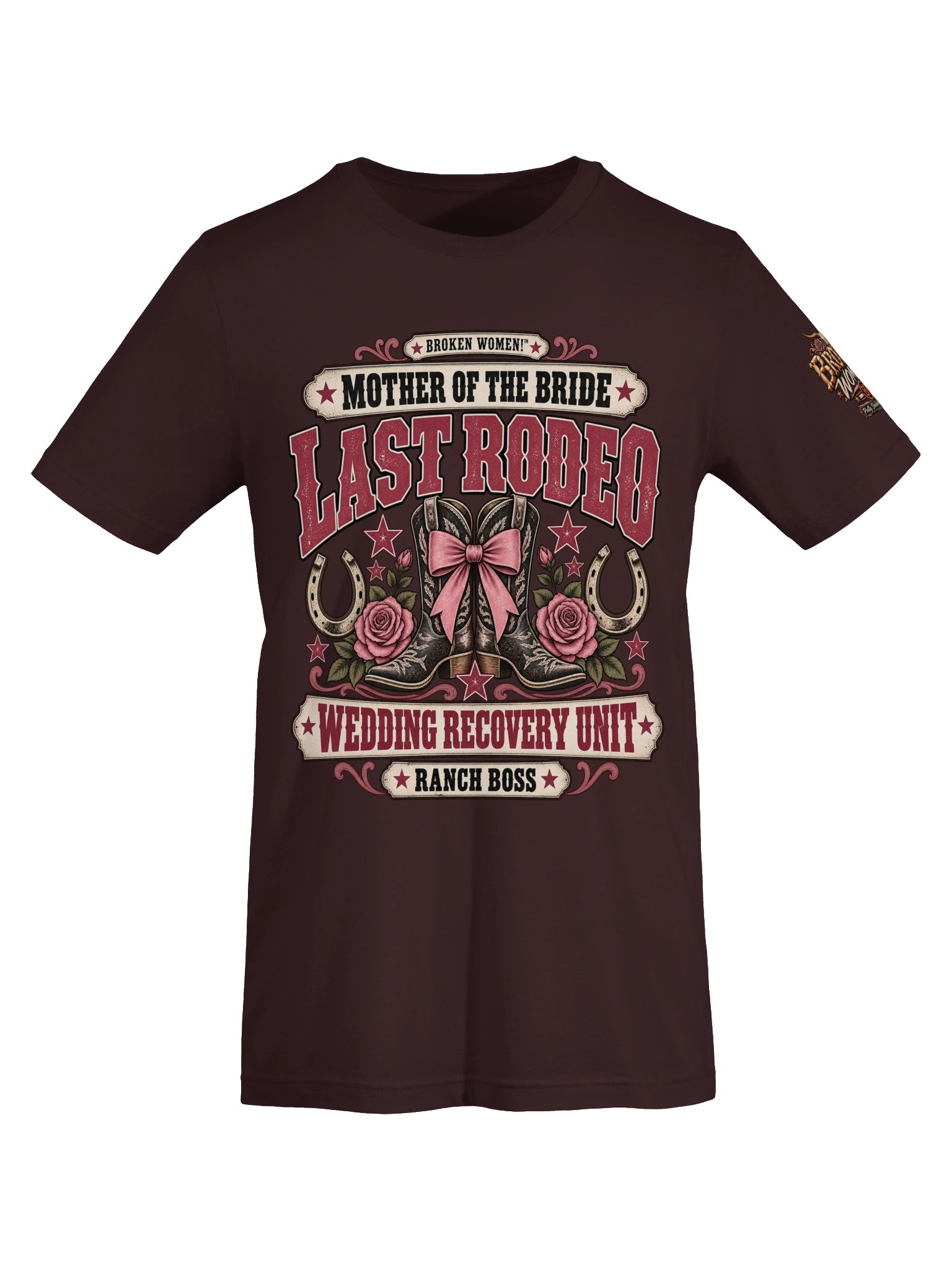 Mother of the Bride Western Shirt — Last Rodeo Wedding Recovery Unit | Ranch Boss product image (6)