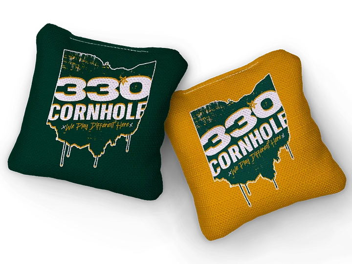 330 Cornhole Medina Mustangs Cornhole Boards and Bags (Local Pickup Only) product image (2)