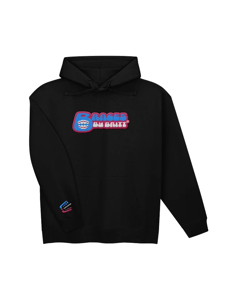 NEW! Braces By Britt® Signature Hoodie Black product image (1)