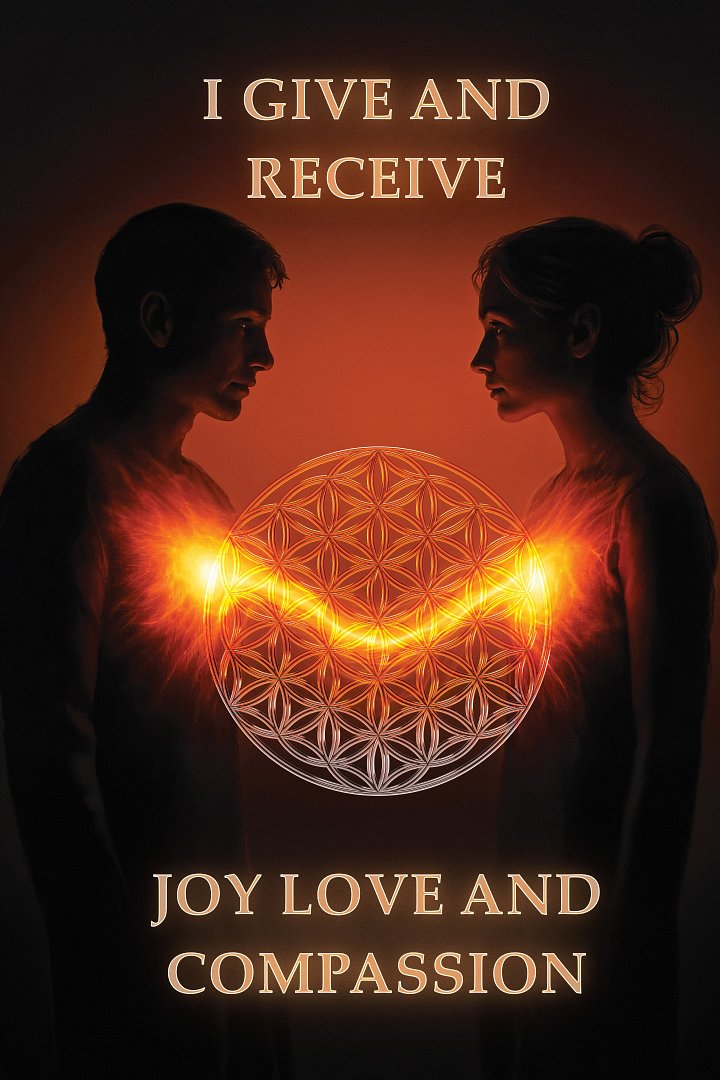 "I Give and Receive Joy, Love and Compassion" | Hour of Power Series Poster 2 product image (1)
