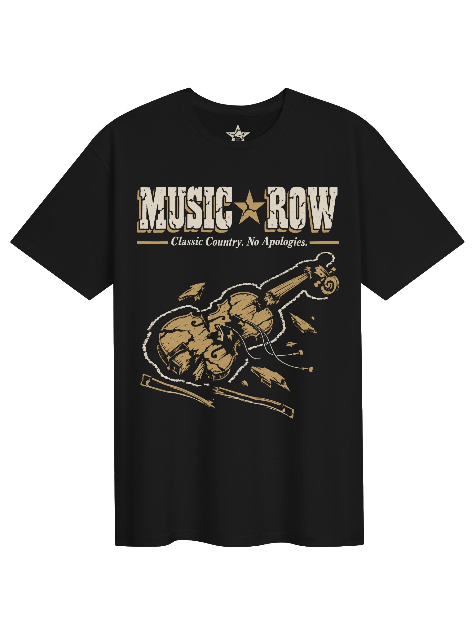 Music Row Busted Fiddle Tee - Drop 005 product image (1)