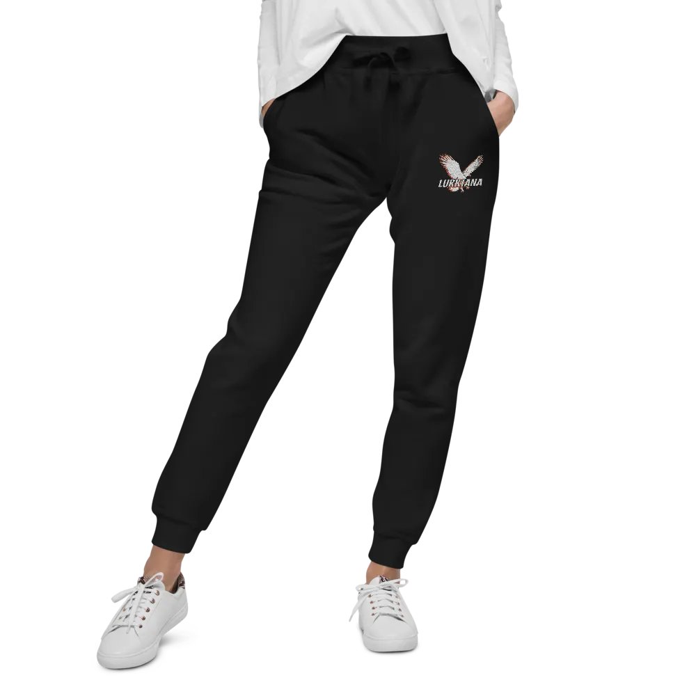 Lurkiana Joggers (White and Orange) product image (8)