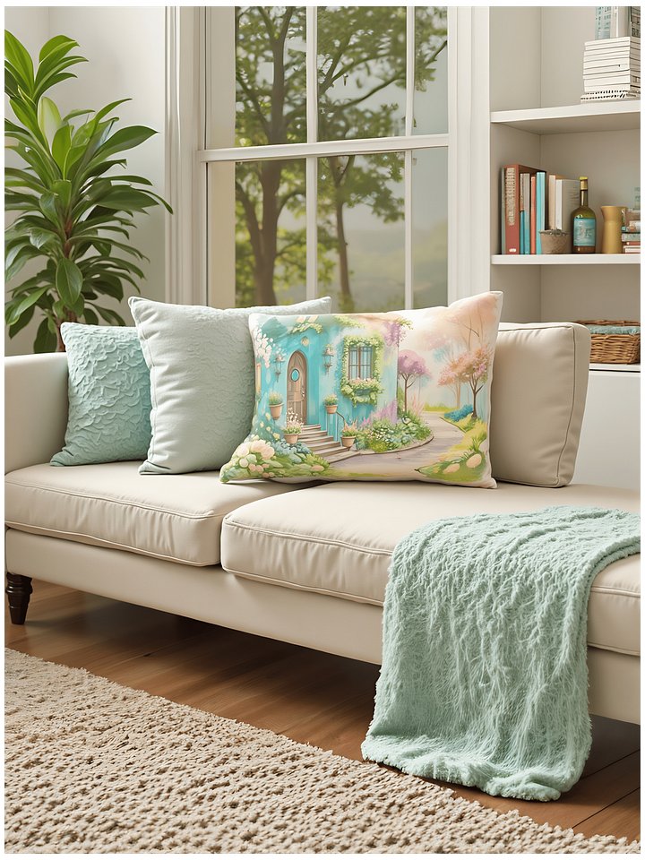 Dream Cottage in Bloomlight - 20x12 Throw Pillow product image (2)