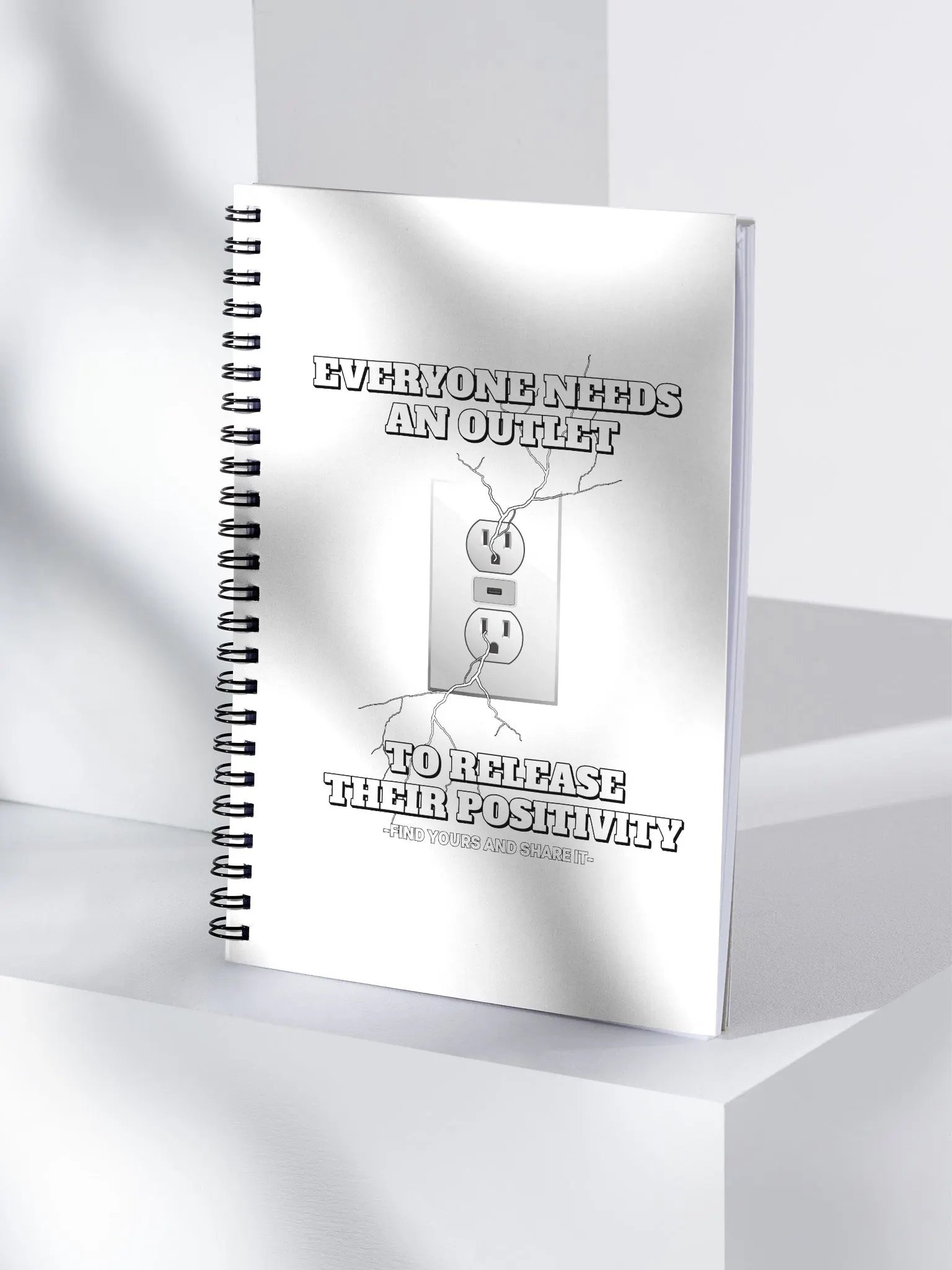 Everyone Needs An Positive Release Outlet - Spiral Notebook product image (4)