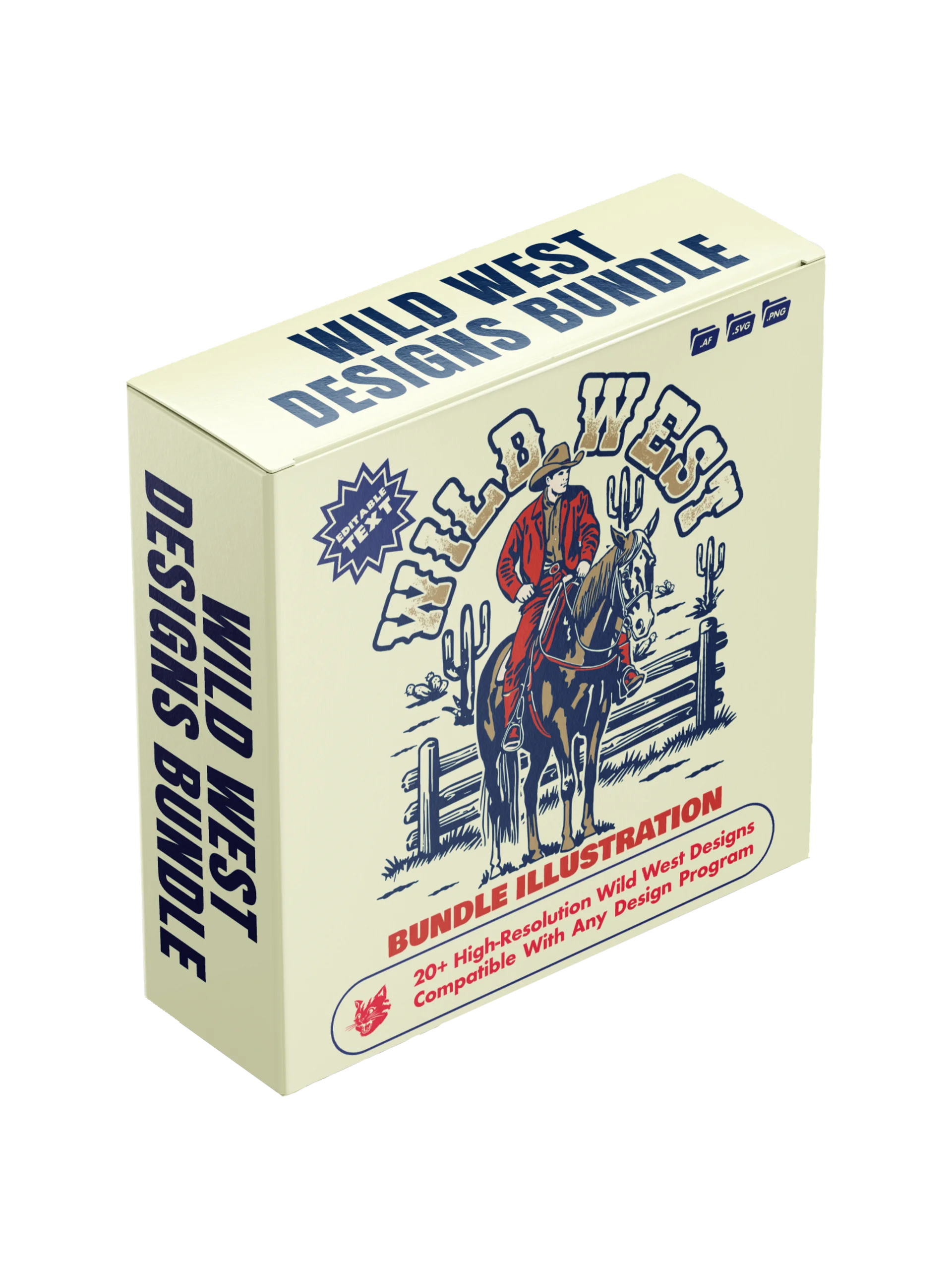 Western Retro Design Bundle (for commercial use) product image (1)