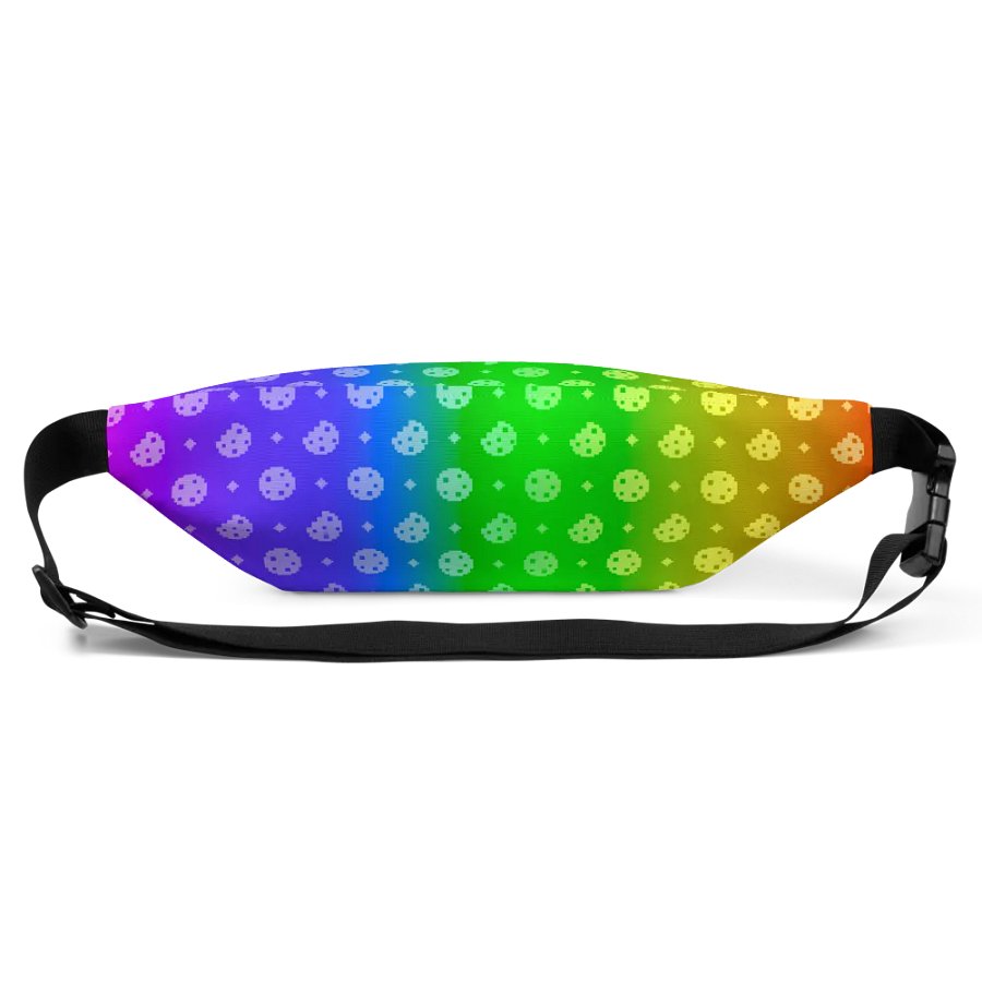 8-Bit Cookie Pattern-Rainbow Fanny Pack product image (1)
