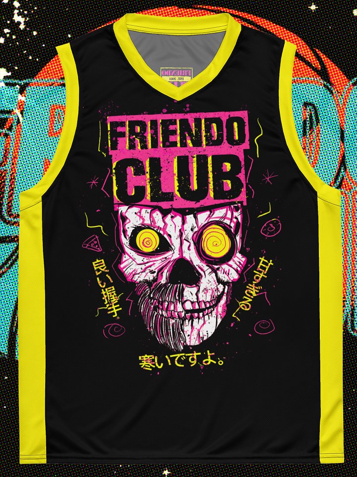 Friendo Club OG LOGO Yellow/Pink Jersey product image (2)