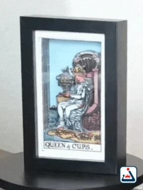Queen of Cups – 3D Tarot Shadow Box Art product image (2)
