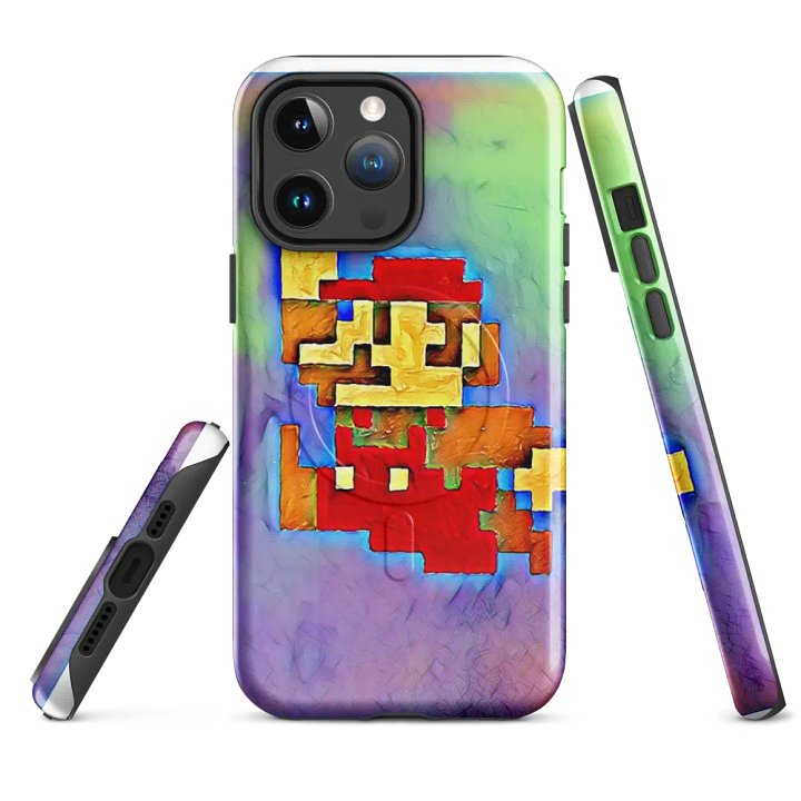 8-Bit Red Plumber iPhone® Case product image (2)