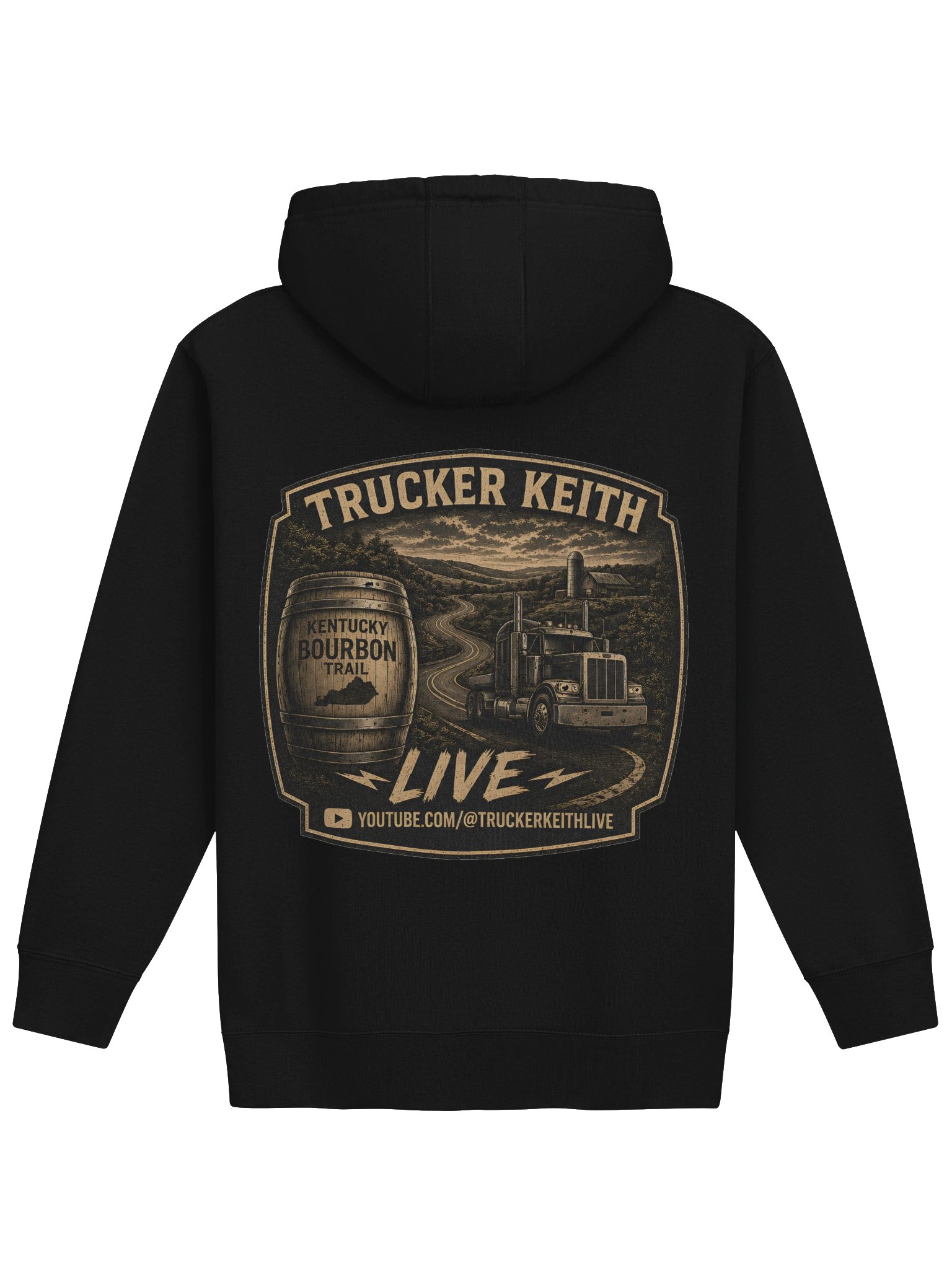Trucker Keith Live Semi Truck Hoodie product image (22)