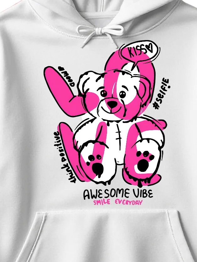 Teddy Smile Every Day Classic Hoodie product image (3)
