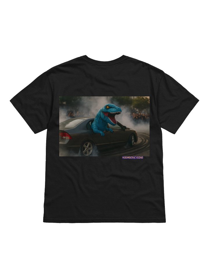 #DemocracyDino BURNOUT Unisex T Shirt product image (12)