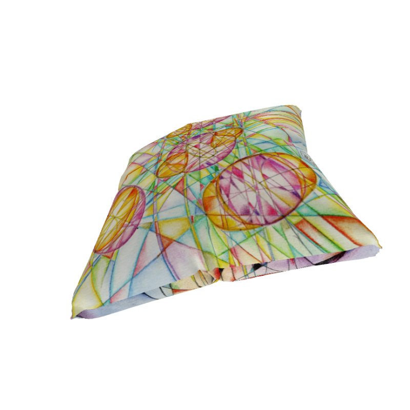 Poinsot's Paper Spaceship 3+4 - Physics of the Gyroscope Pillow product image (3)